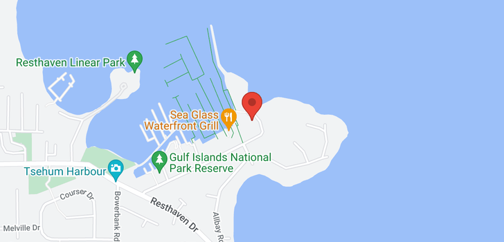 map of 302 2326 Harbour Rd
